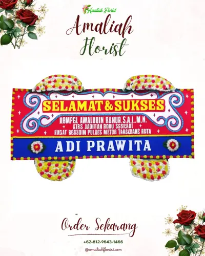 Karangan Bunga Ucapan Selamat di Sadangmekar